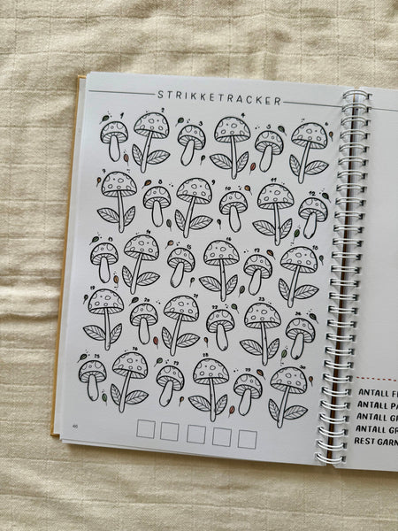The Bullet Journal for Knitters 2026 - Norsk