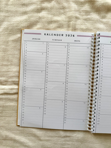 The Bullet Journal for Knitters 2026 - Norsk
