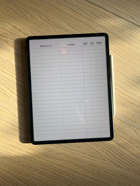 The Bullet Journal for Knitters 2024 - English